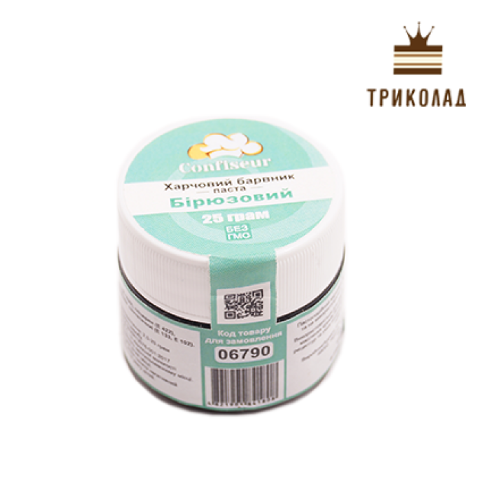 Барвник паста Бірюзовий 25 г, Confectioner