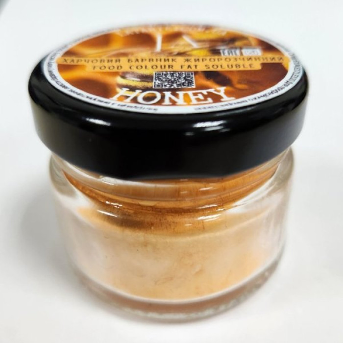 Honey / Мед. Жиророзчинний барвник харчовий ТМ Latarte, 30 мл Honey / Мед. Жиророзчинний барвник харчовий ТМ Latarte, 30 мл