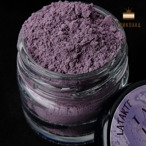 Пильно-фіолетовий / Dusty Purple. Жиророзчинний харчовий барвник ТМ Latarte, 30 мл