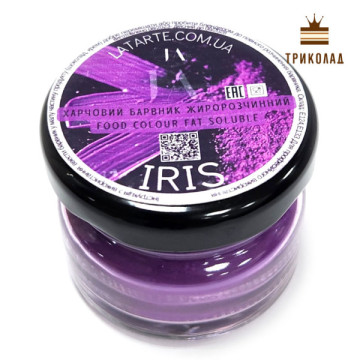 Ірис / Iris. Жиророзчинний харчовий барвник ТМ Latarte, 30 мл
