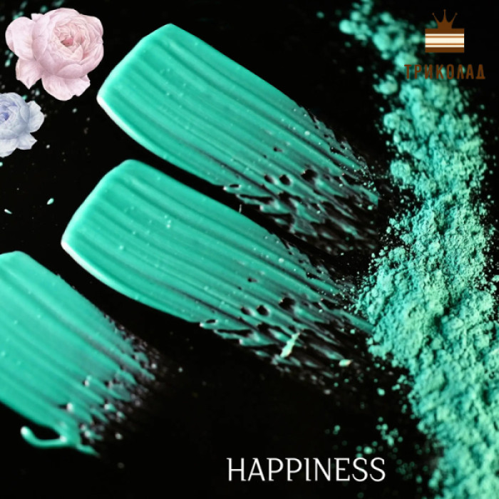 Happiness бірюзовий жиророзчинний барвник харчовий ТМ Latarte Art Collection 30 мл Happiness бірюзовий жиророзчинний барвник харчовий ТМ Latarte Art Collection 30 мл