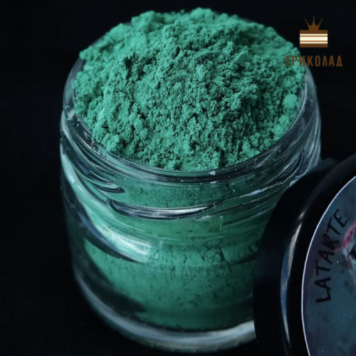 Malachite / Малахіт. Жиророзчинний харчовий барвник ТМ Latarte, 30 мл