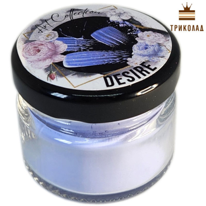 Desire світло-фіолетовий жиророзчинний барвник харчовий ТМ Latarte Art Collection 30 мл Desire світло-фіолетовий жиророзчинний барвник харчовий ТМ Latarte Art Collection 30 мл