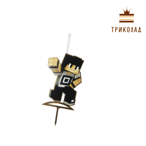 Свічка топпер 