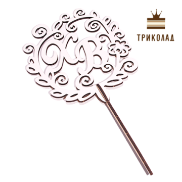 Топпер з рамкою великодній 