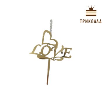 Свічка топпер 