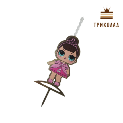 Свічка топпер 