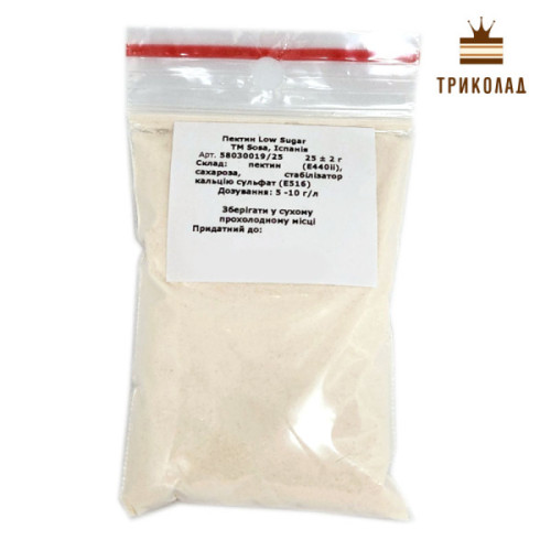 Пектин Low sugar ТМ Sosa, Іспанія, 25 г