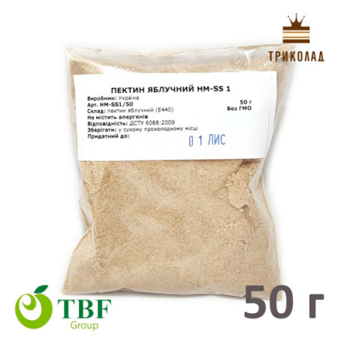 Пектин яблучний HM-SS 1, TBF Group Україна, 50 г