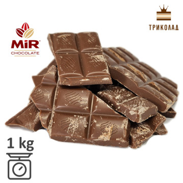 Масa шоколадна молочна 36% (M 3634-02, ламана плитка) ТМ МiR 1 кг
