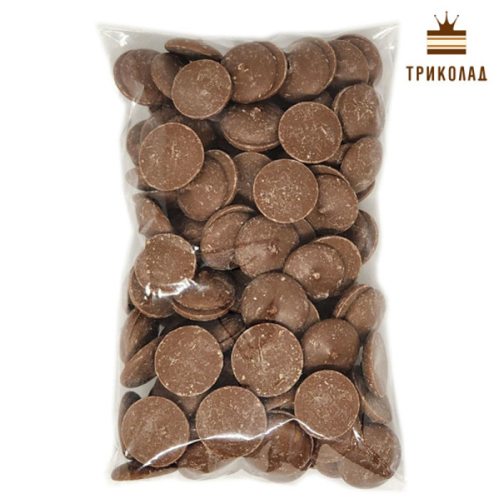 Маса шоколадна молочна 36% (M 3634-02, краплі) ТМ МiR фасування 200 г Маса шоколадна молочна 36% (M 3634-02, краплі) ТМ МiR фасування 200 г