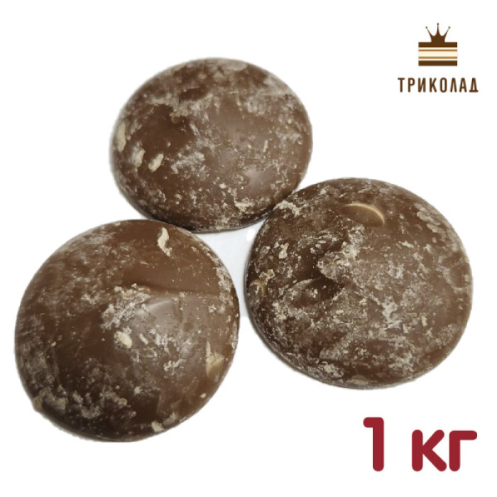Шоколад молочний 34% (O3X5/J), Belcolade, 1 кг
