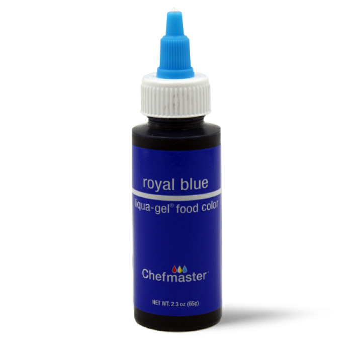 Гелевий барвник Liqua-Gel Royal Blue, Chefmaster, 65 г