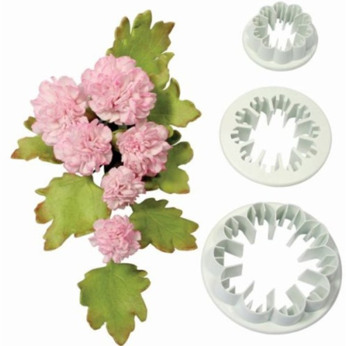 Набір кондитерських вирубок пластикових Гвоздика 3 шт., SNS