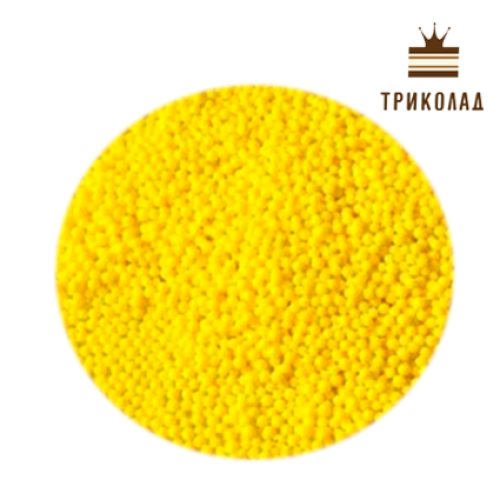 Посипання нонпарель жовте, (фасування) ТМ Сладо, 100 г