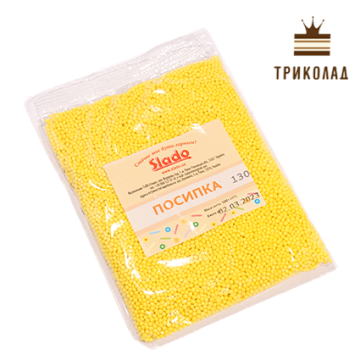Посипання нонпарель жовте, (П130) ТМ Сладо, 1 кг