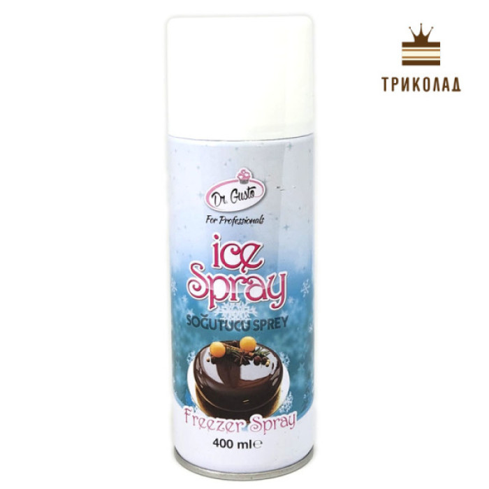Фризер Ice Spay. Спрей миттєвого заморожування, Dr.Gusto, Туреччина, 400 мл Фризер Ice Spay. Спрей миттєвого заморожування, Dr.Gusto, Туреччина, 400 мл