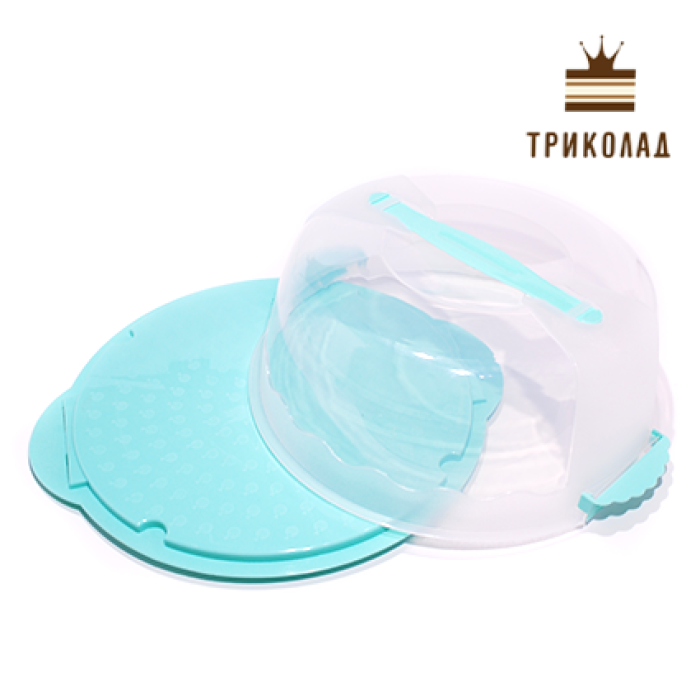 Тортівниця з кришкою пластикова, 1 шт., Empire Тортівниця з кришкою пластикова, 1 шт., Empire