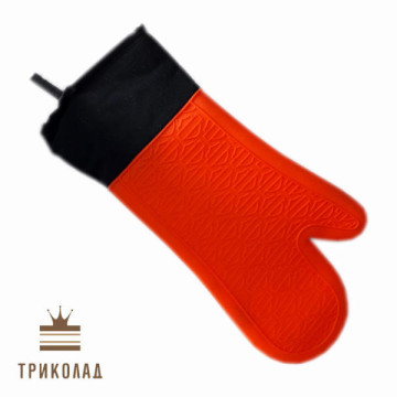 Прихватка - силіконова рукавиця 38 х 19 см