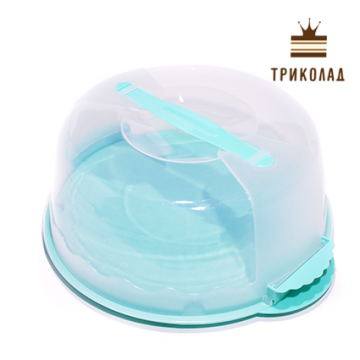 Тортівниця з кришкою пластикова, 1 шт., Empire