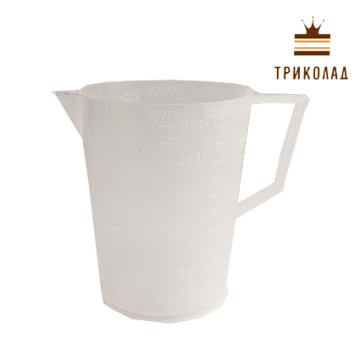 Ємність мірна з ручкою, V300 мл (колір матовий), VT