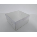 Коробка для торта з пластиковою кришкою 200*200*105 мм, LP, 3 шт.