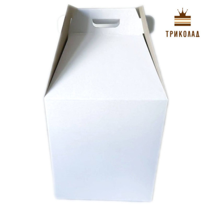 Коробка біла для високого ярусного торта 360 х 360 х h580 мм, Україна, LP, 1 шт. Коробка біла для високого ярусного торта 360 х 360 х h580 мм, Україна, LP, 1 шт.