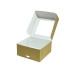 Коробка для бенто-торта 14 х 14 х 7 см крафт, Cbox, 3 шт.