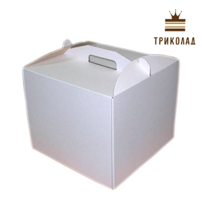 Коробка для торта з мікрогофри, 250*250*150 мм., LP, 3 шт. Коробка для торта з мікрогофри, 250*250*150 мм., LP, 3 шт.