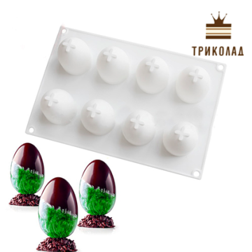 Форма силіконова тістечко 