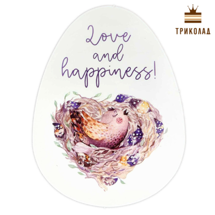 Гіфтик Пташка у гніздечку (Love and happiness!) 98 х 73 мм, WP, Україна, комплект 10 шт. Гіфтик Пташка у гніздечку (Love and happiness!) 98 х 73 мм, WP, Україна, комплект 10 шт.