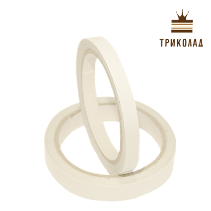 Скотч двосторонній білий, 15 мм, 1 шт.