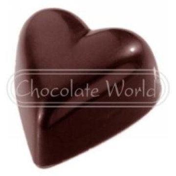 Форма полікарбонатна для цукерок Серце, Chocolate World, Бельгія, 1 шт.