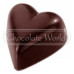 Форма полікарбонатна для цукерок Серце, Chocolate World, Бельгія, 1 шт.
