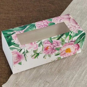 Півонії. Коробка для макаронів 140 х 60 х 50 см, VTP, 3 шт.