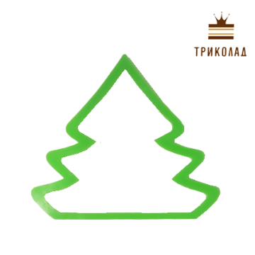 Вирубка пластикова для тортів 