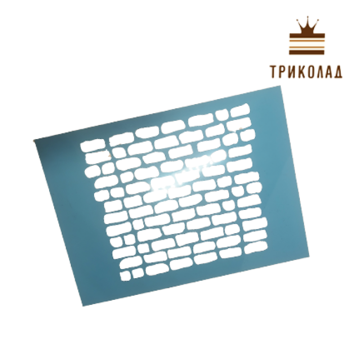 Набір, вирубка пластикова + трафарет Набір, вирубка пластикова + трафарет