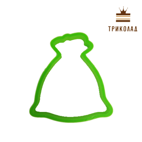 Вирубка пластик Мішок (10 * 9 см), 1 шт