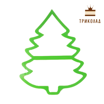 Вирубка пластикова для тортів 