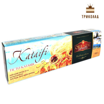 Тісто катаїфі (кадаїф) Oriental Sweets для дубайського шоколаду та східних солодощів 400 г