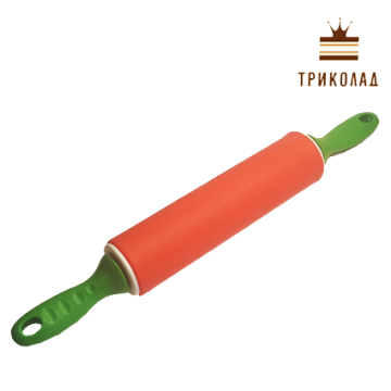 Качалка силіконова кольорова, з ручками, робоча поверхня 24,5 см, SNS