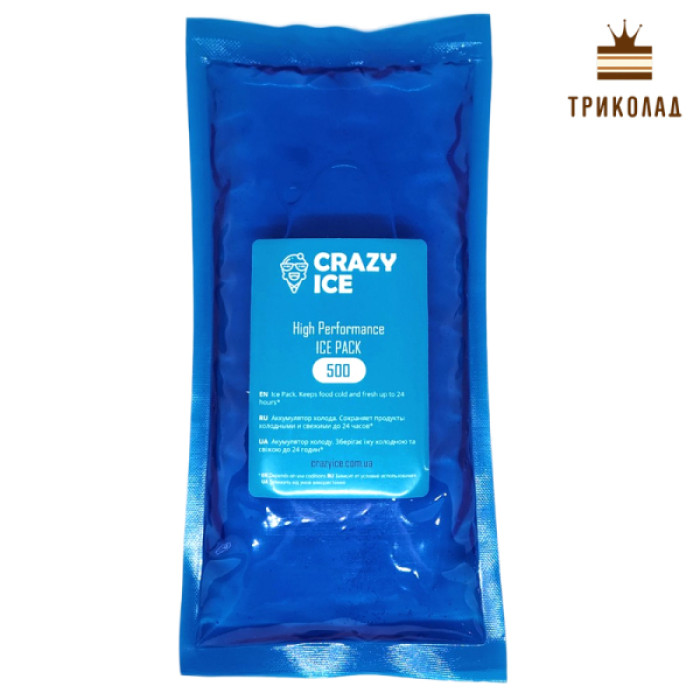 Акумулятор холоду CrazyIce High Performance IcePack 500 г (1 шт.)
