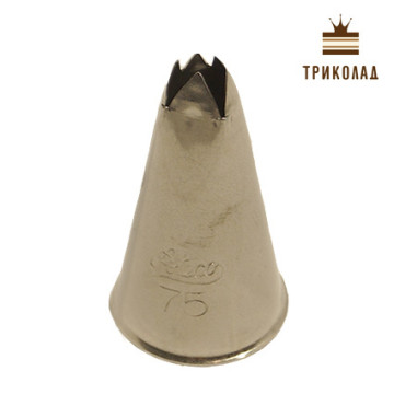 Насадка кондитерська №75, Ateco, 1 шт