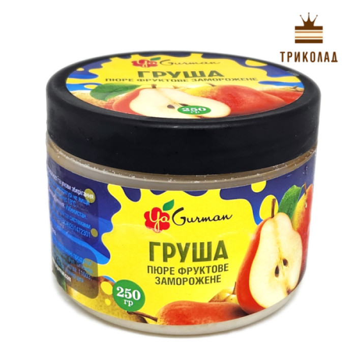 Груша. Пюре заморожене ТМ Я-Гурман банка 250 г Груша. Пюре заморожене ТМ Я-Гурман банка 250 г