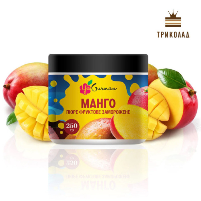 Пюре манго с/м ТМ Я-Гурман, 250 г / упак