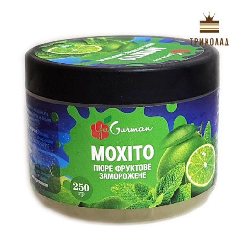 Мохіто. Пюре лайму та м'яти с/м ТМ Я-Гурман, 250 г / упак