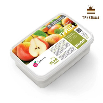 Груша. Пюре заморожене ТМ Я-Гурман, 1 кг