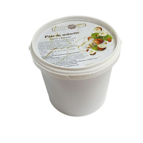 Фундучна паста натуральна 100% Pate de noisette 1 кг, Україна