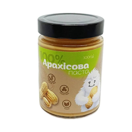 Паста горіха арахіс 100% YetiCo 300г