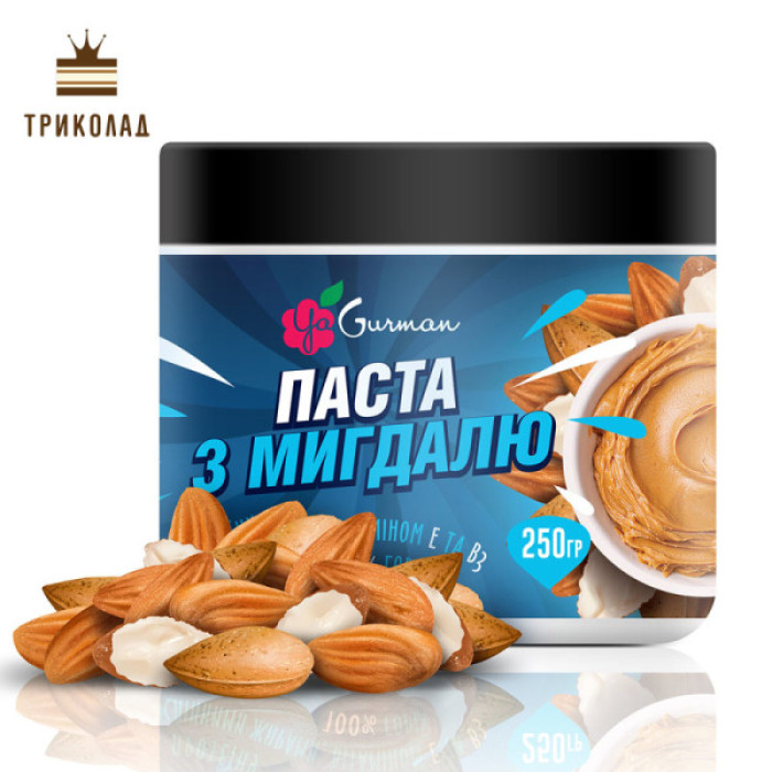Мигдалева паста ТМ Я-Гурман, Україна, банка 250 г